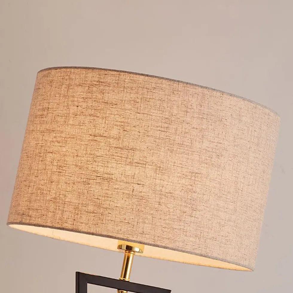 Cylindrical Crossed Tripod Floor Lamp - Clowas