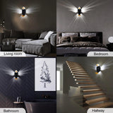 White Eagle Rechargeable LED Magnetic Wall Light for Bedroom
