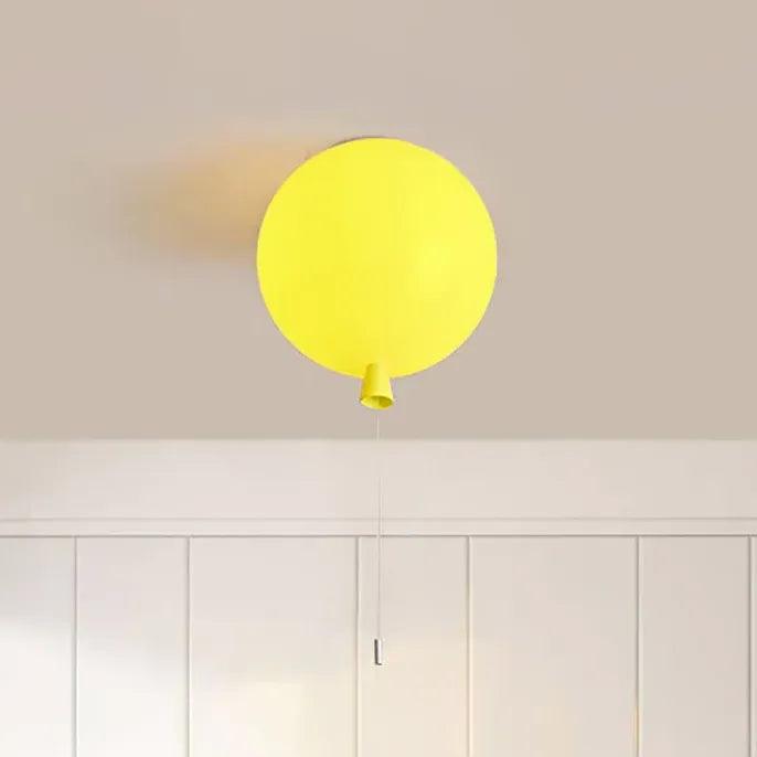 Balloons Multicolor Bedroom Modern Flush Ceiling Lights - Clowas