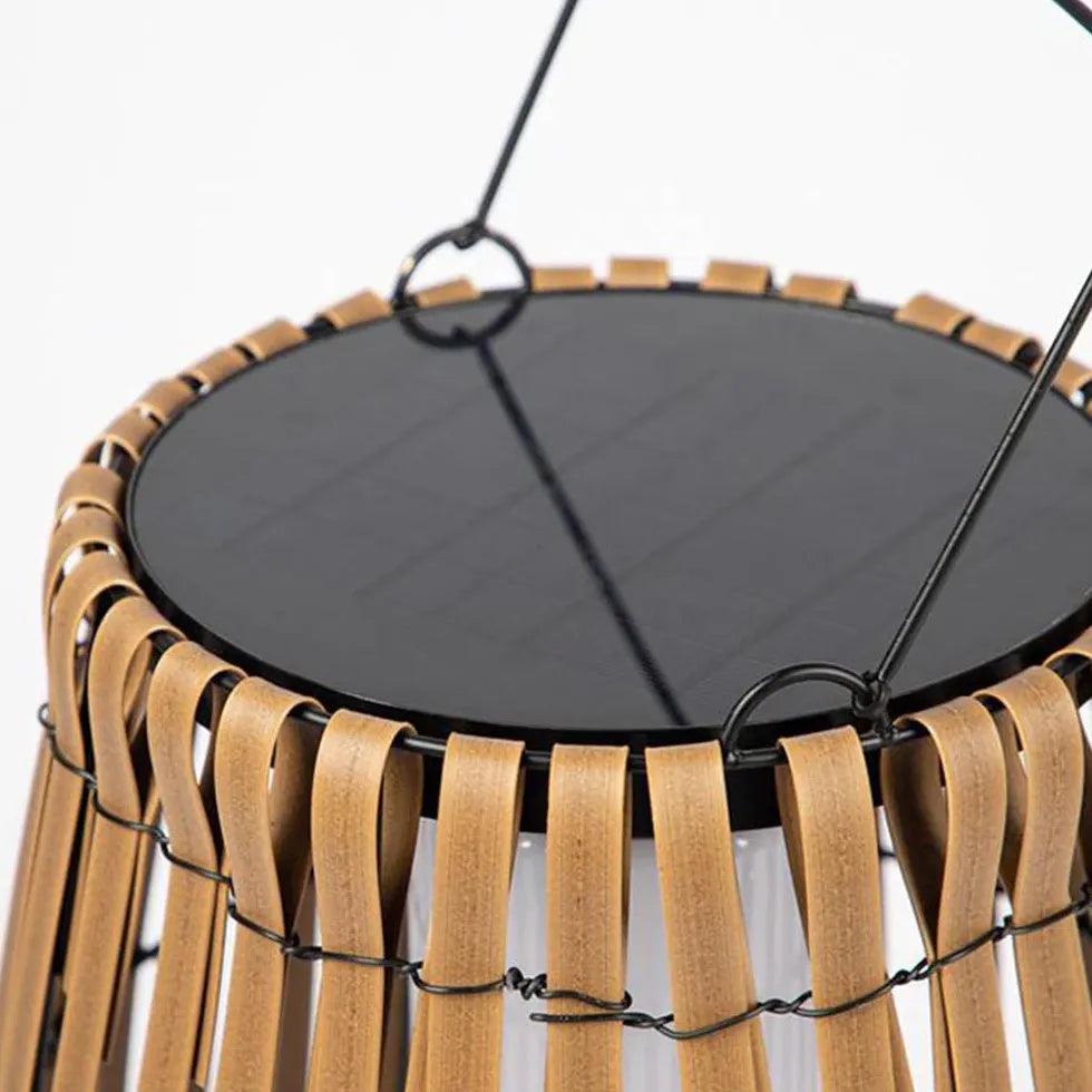 Bamboo Lantern Handle Outdoor Floor lamps - Clowas