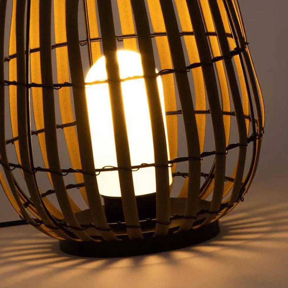 Bamboo Lantern Handle Outdoor Floor lamps - Clowas