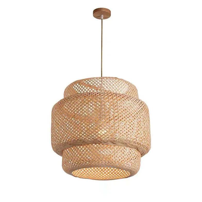Bamboo Nordic Bedroom Pendant Light - Clowas