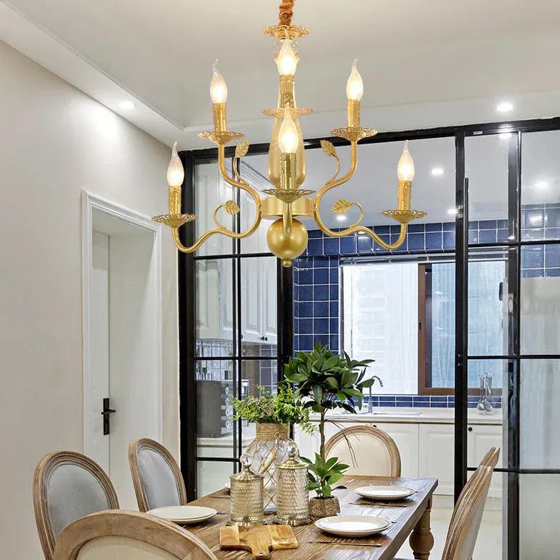 Baroque Classical living room chandelier - Clowas