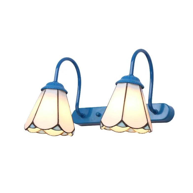 Tiffany Double Head Vintage Wall Lights - Clowas