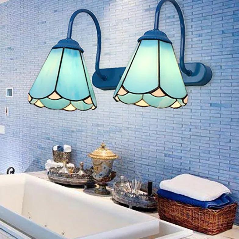 Tiffany Double Head Vintage Wall Lights - Clowas