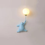 Bear Resin Children's Bedroom Wall Lights - Clowas