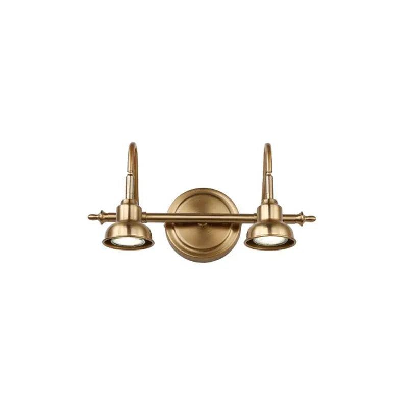 American Style Brass Bathroom Wall Bar Lights