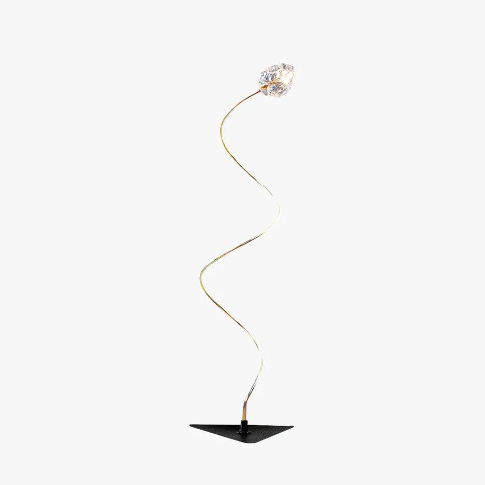 Elegant Glass Flower Outdoor Floor lamps - Clowas