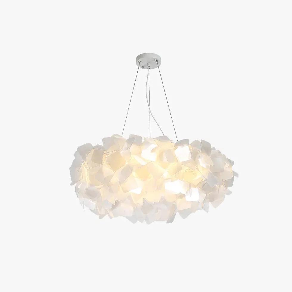 Petal-Shaped PVC Modern Bedroom Pendant Light - Clowas