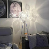PMMA Spherical Decorative Tripod Floor Lamp - Clowas