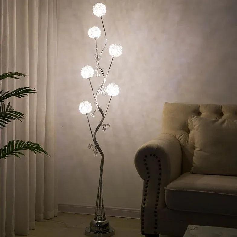 Branch-Shaped Streamlined Unique Floor Lamp - Clowas