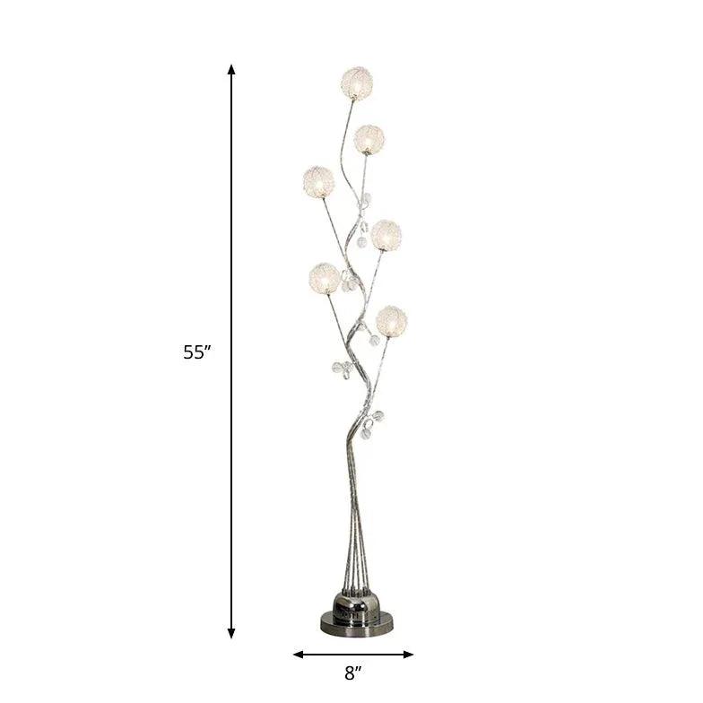 Branch-Shaped Streamlined Unique Floor Lamp - Clowas