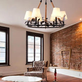 Bird's Nest Black Vintage Chandelier - Clowas