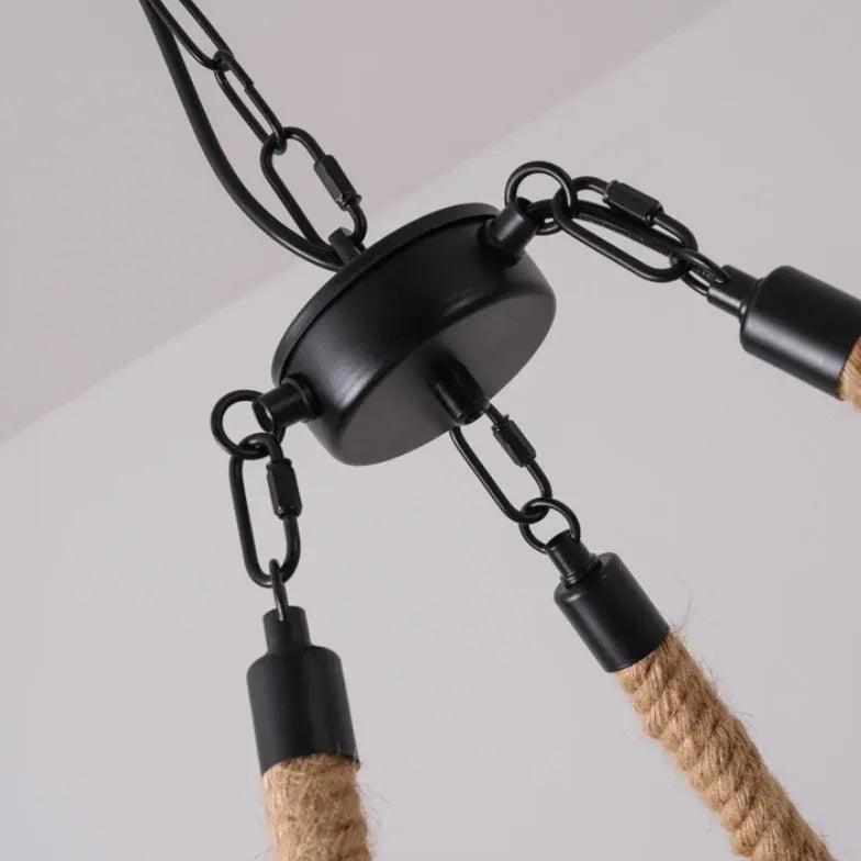 Bird's Nest Black Vintage Chandelier - Clowas