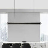 Black Simple Linear Lighting Pendant Lights