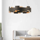 Postmodern Black Pendant Light for Bedroom