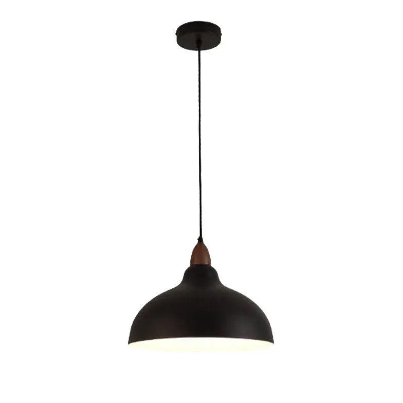 Black Disc Modern Pendant Light - Clowas