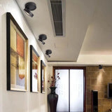 Black Inlay LED Flush Ceiling Lights - Clowas