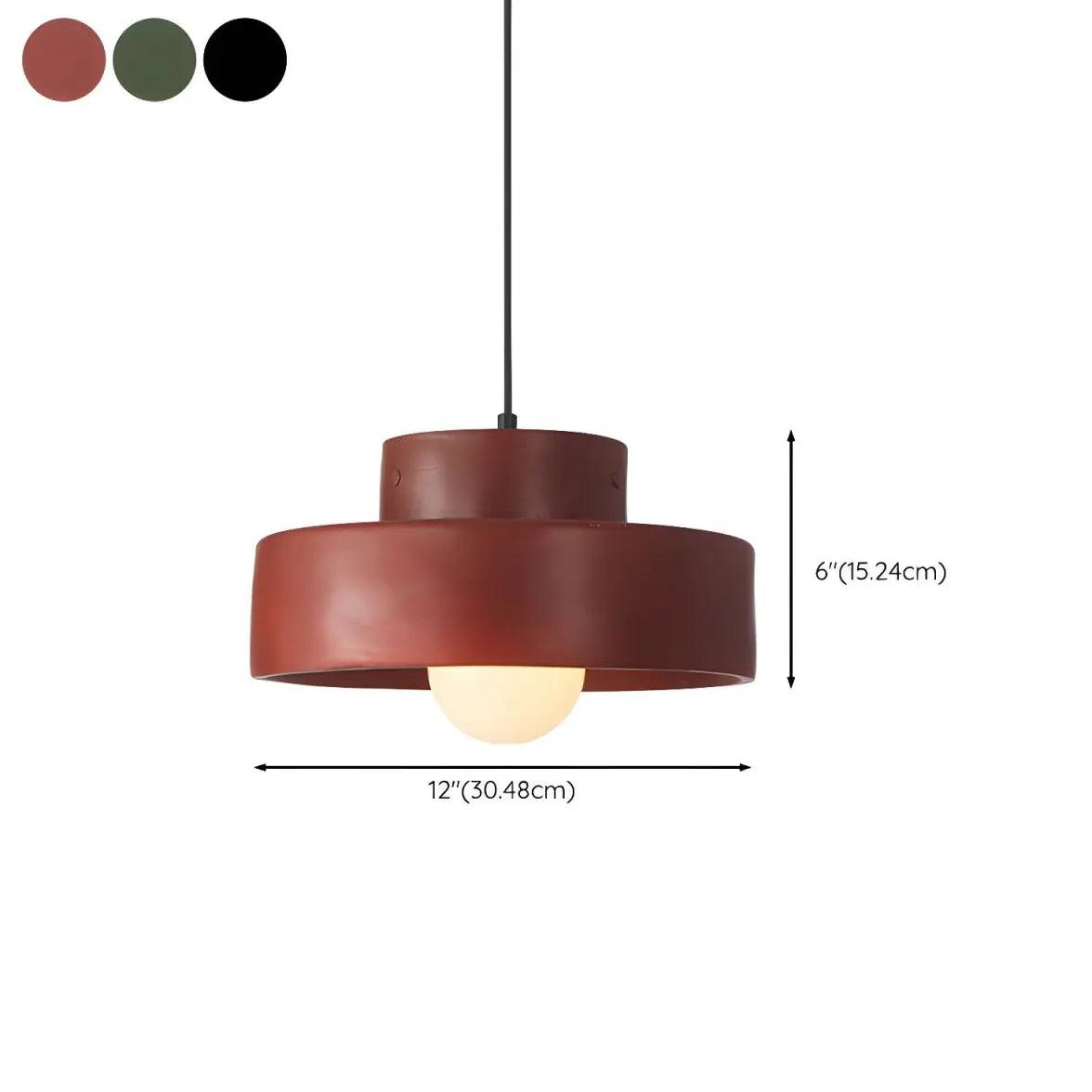Black Layering Dining Room Vintage Pendant Light - Clowas