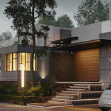 Black Modern Led Bollard Lights - Clowas