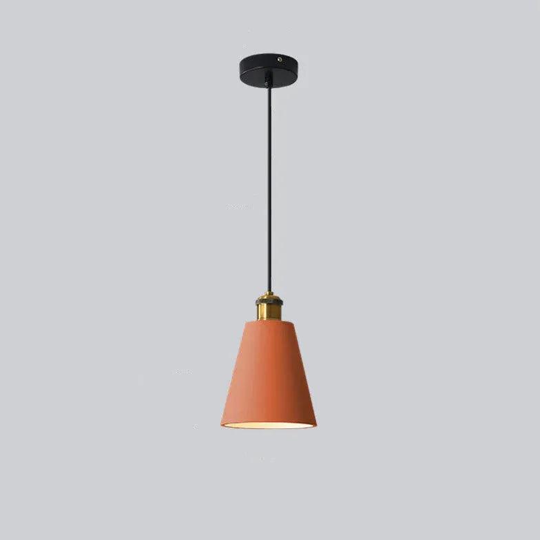 Black Round Cake Dining Room Pendant Light - Clowas