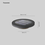 Waterproof Round Outdoor Flush Light for ground