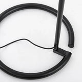 Modern Arched Floor Lamp with Ball for Living Room