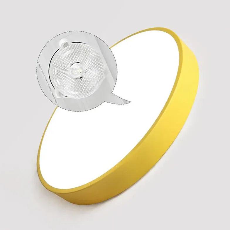 Blue Bedroom Modern Flush Ceiling Lights - Clowas