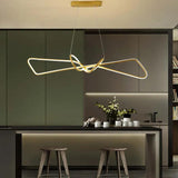 Streamlined Geometric Design LED Kitchen Pendant Light - Clowas