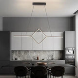 Minimalist Wavy Line Design LED Pendant Light - Clowas