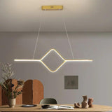 Minimalist Wavy Line Design LED Pendant Light - Clowas