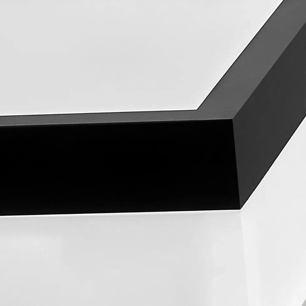 Rectangular Black LED Office Pendant Light - Clowas