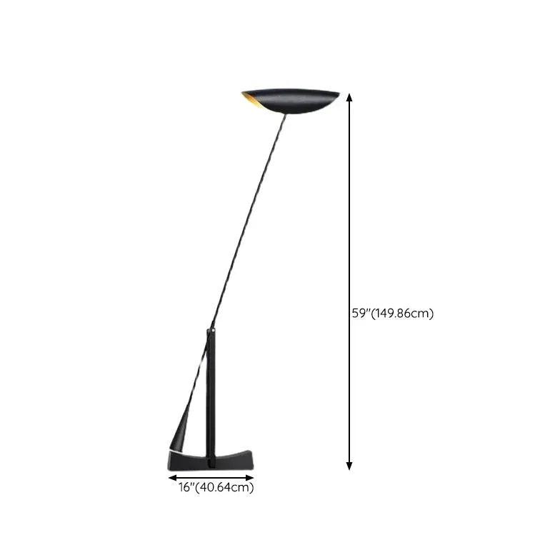Bowl Shade Adjustable Office Standing Floor Lamp - Clowas