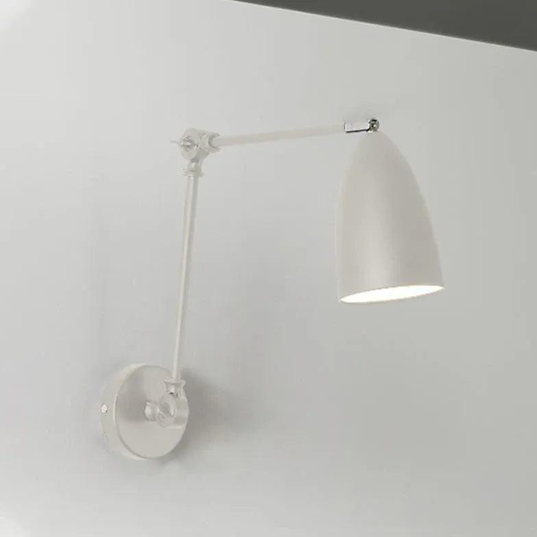 Conical Shade Adjustable Bedside Spotlight - Clowas
