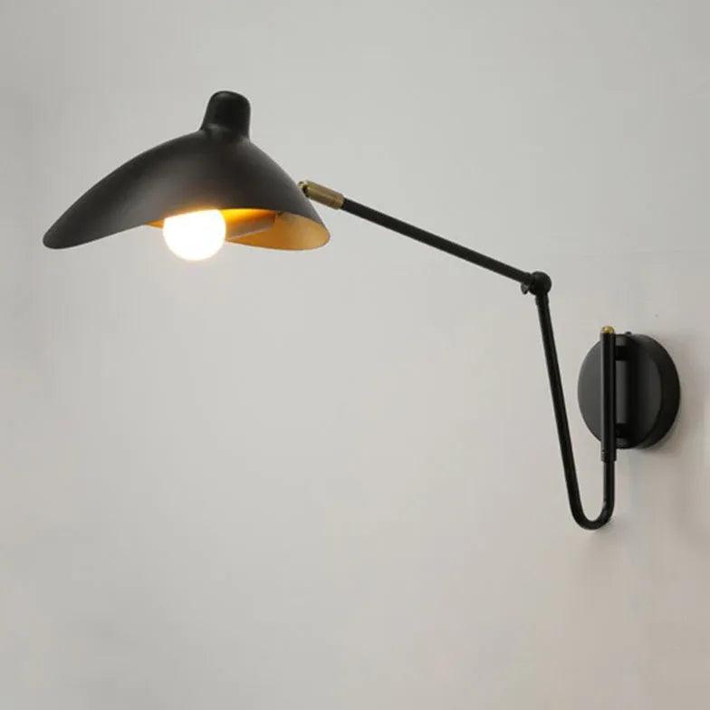 Adjustable Swing Arm Industrial Reading Light - Clowas