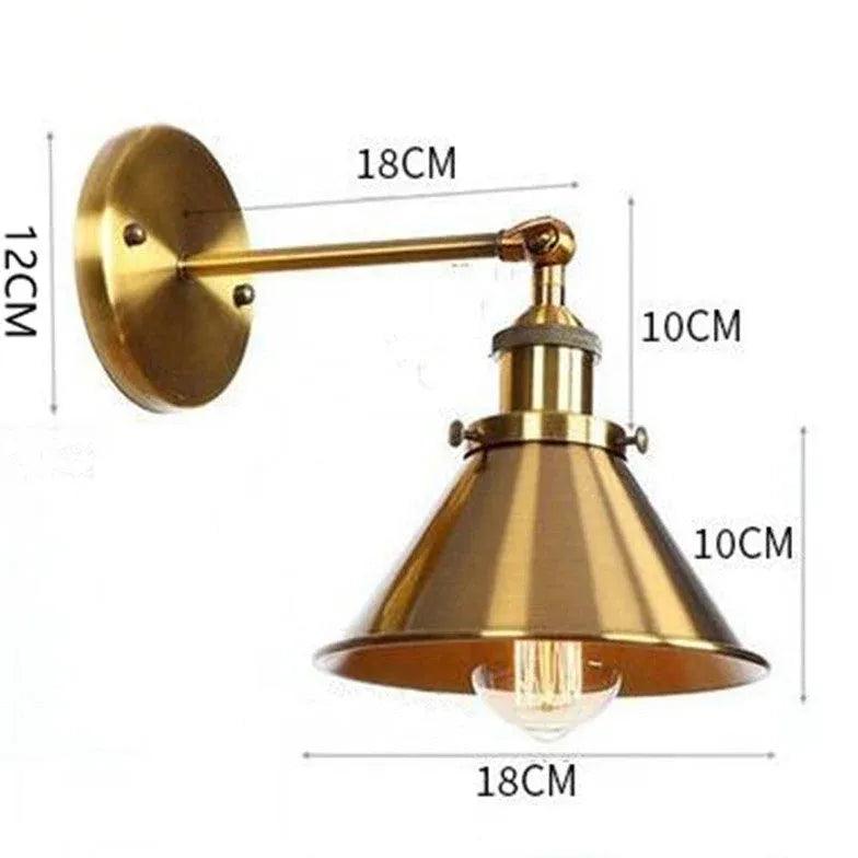 Adjustable Wall Lights Bedside Industrial - Clowas
