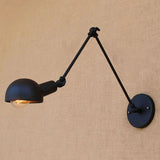 Adjustable Black Reading Wall Light - Clowas