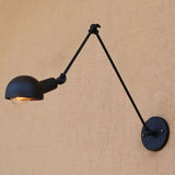 Adjustable Black Reading Wall Light - Clowas