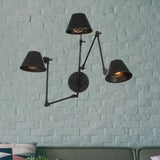 Multi Arm Adjustable Industrial Wall Lights - Clowas
