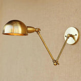 Bronze Swing Arm Industrial Wall Lights - Clowas