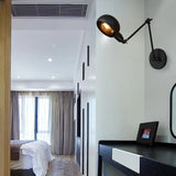 Black Robotic Arm Industrial Wall Lights - Clowas