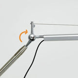 Silver Wall Light Plug in - Clowas