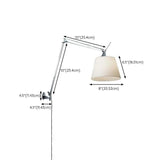 Sliver Swing Arm Plug in Wall Lights - Clowas