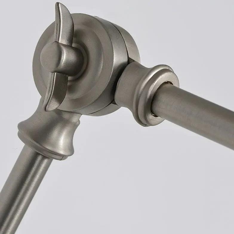 Nickel Wall Light for Bedroom - Clowas