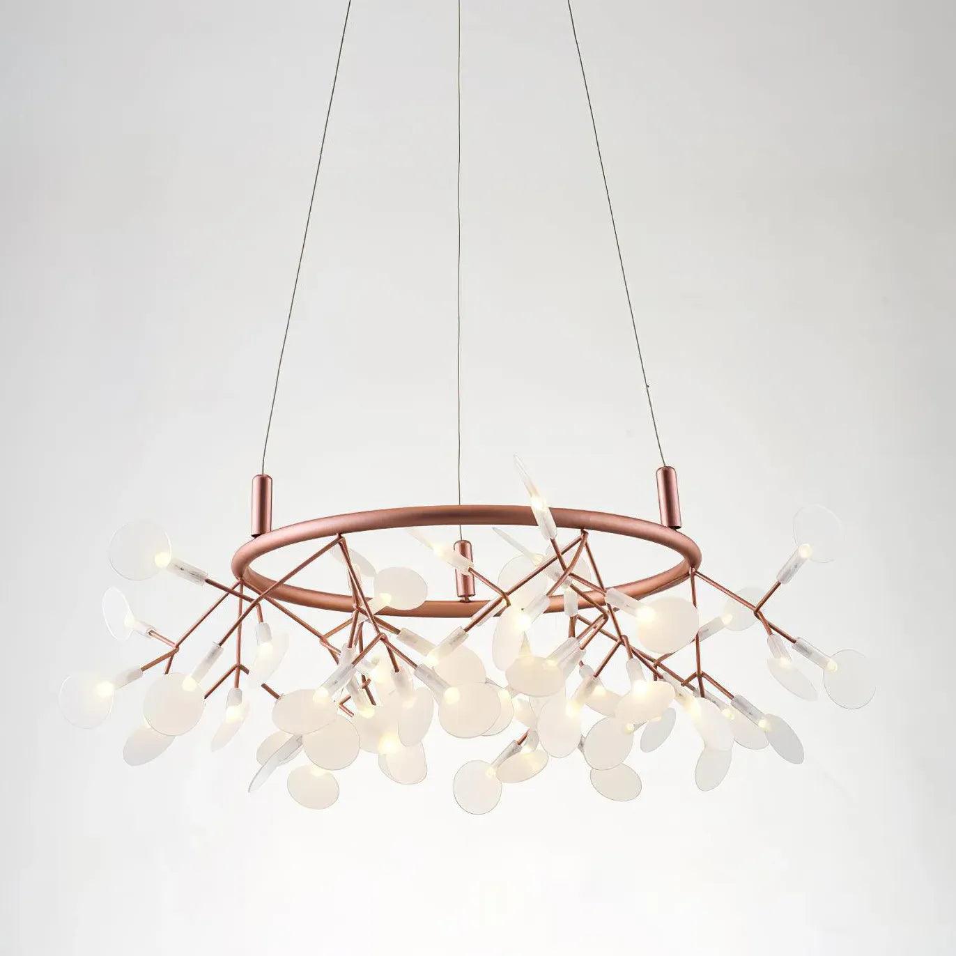 Branch Iron Ring for Living Room Chandelier - Clowas