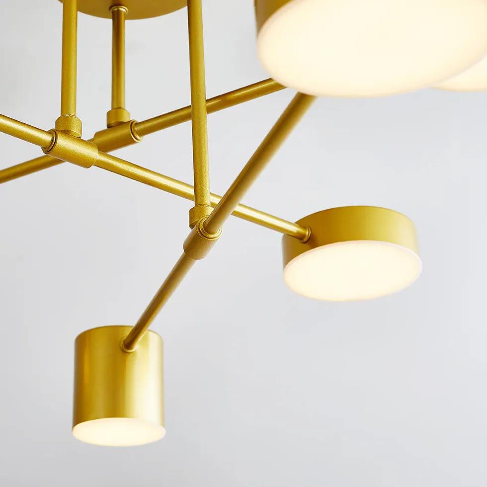 Branched Ring LED Modern Flush Ceiling Lights - Clowas