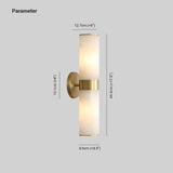 Brass Bathroom Wall Light Modern - Clowas