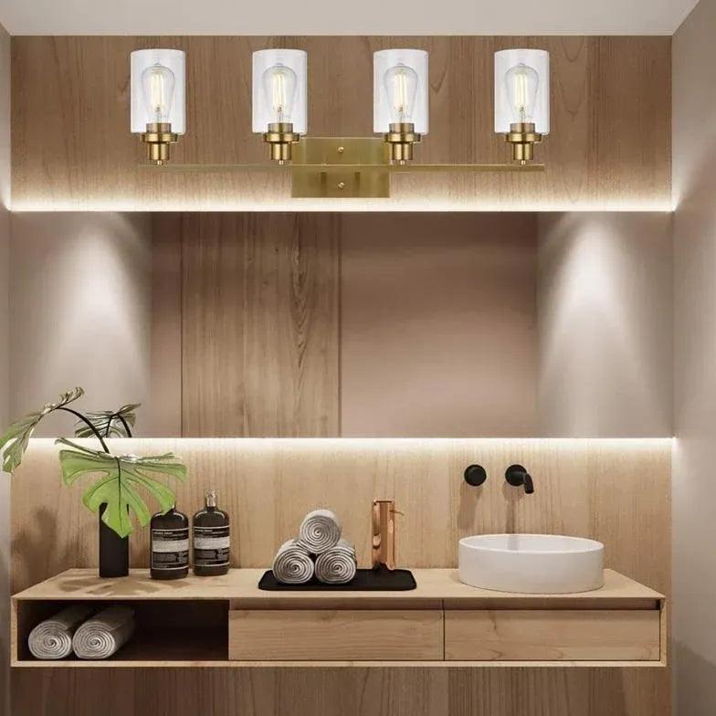 Brushed Nickel Wall Lights Bathroom - Clowas