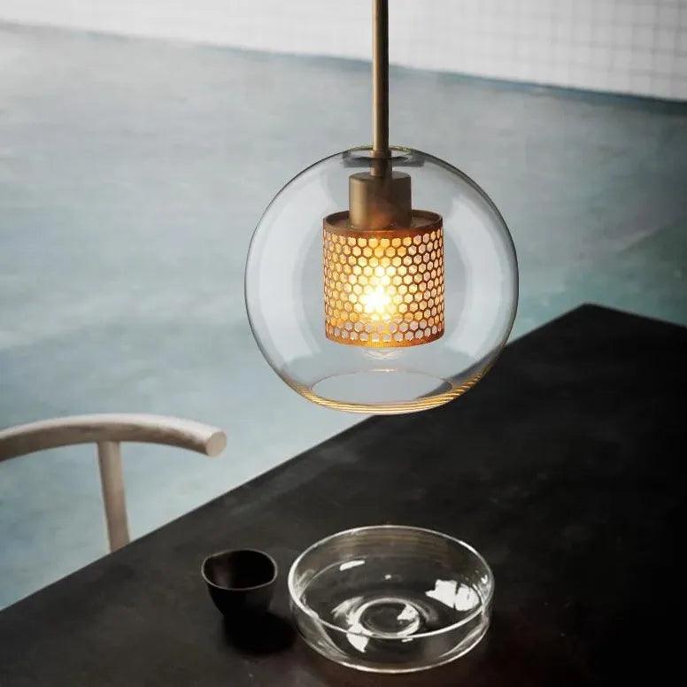 Bubble Art Glass Dining Room Pendant Light - Clowas