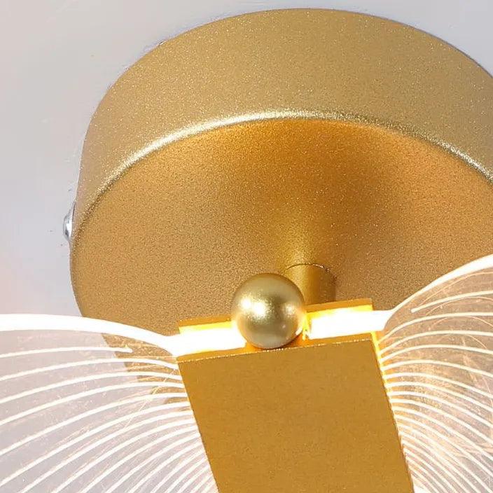 Butterfly Wall Light LED Modern Gold - Clowas